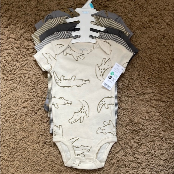 Carter's Animal Print Bodysuit Set - Picture 1 of 4
